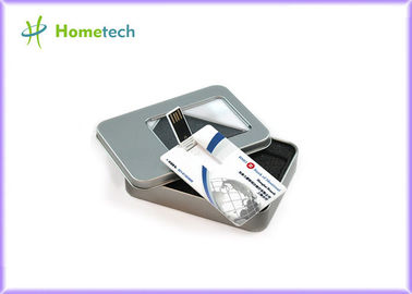 Kreditkarte USB-Speichergerät des Splitter-4GB, Plastik-USB-Blitz-Antrieb