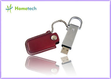 Klassischer lederner grelle Scheiben-/Pendrive-Memorystick-USB-Stick USBs