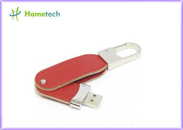 lederne USB grelle Scheibe 16GB/32GB, Rechteck-Gedächtnis-USB-Stick