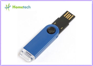Blaue Plastik- Torsion USB haftet für Geschenke, Plastik-Antrieb des Blitz-32gb