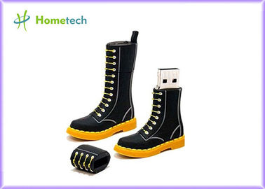 Schwarz-Stiefel-Karikatur USB-Blitz-Antriebs-Gedächtnis-Daumen-Antrieb FÜR Studenten