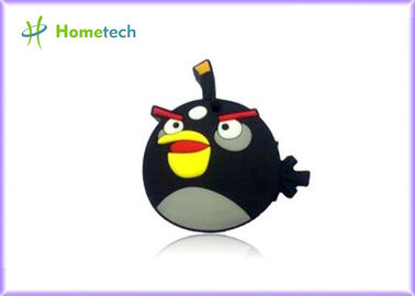 USB-Blitz-Antriebs-Schwarz-Vogel-Flash-Speicher-Stock-Antrieb Karikatur 32GB 64GB