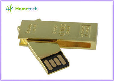 Büro-Rechteck-Goldtorsion USB-Stöcke nach Maß mit Datenumspeicherung