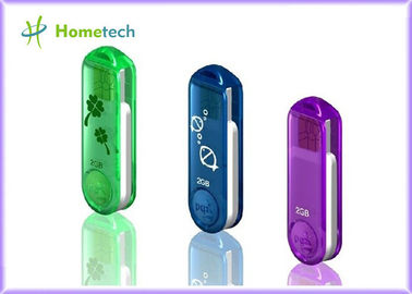 Transparente Plastiktorsion USB-Stöcke Hochgeschwindigkeits MIT personifiziert