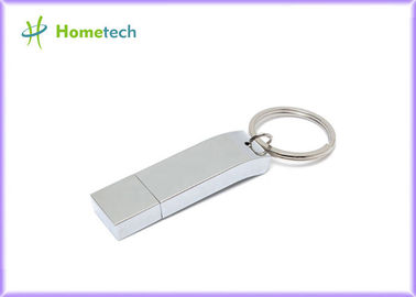 Silberner Daumen 16GB/32 GB Metallfährt Schnittstellen-Art USBs 2,0 für Ihre Geschäfts-Geschenke