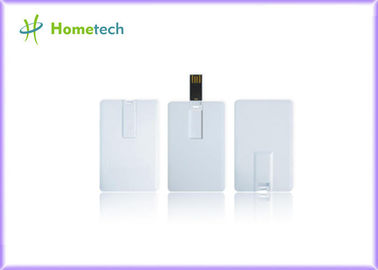 Kundenspezifische weiße hohe Geschwindigkeit Farbkarten-Kreditkarte USB-Speichergerät-8GB 16GB 32GB