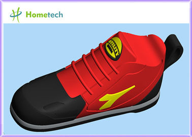 Des Blitz-Antriebs 8gb Sportschuhform PVCs USB kundenspezifisches LOGO usb 4gb Flash-Speicher in Italien