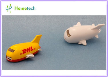Stock USBs 2,0 Plastik-USB-Blitz-Antriebs-weißes Flugzeug für Kinder