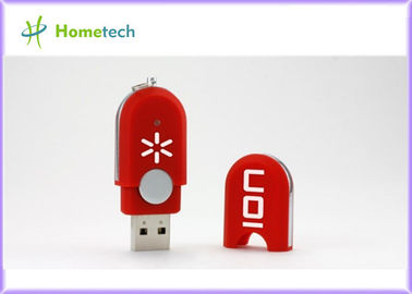 Rotes Plastik-Hochgeschwindigkeitsrechteck des USB-Blitz-Antriebs-4GB 8GB für Schule