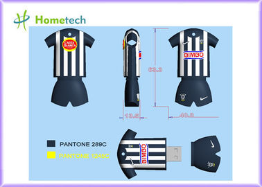 Pantone fertigte gelesene Geschwindigkeit der rayados Polohemd USB-Blitz-Antriebs-hohen Geschwindigkeit 2,0 Schnittstelle besonders an