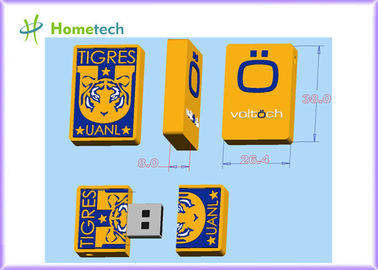 Mini-TIGRES fertigte USB-Blitz-Antrieb 8GB/16GB, Fußballteamlogo 1GB/2GB besonders an