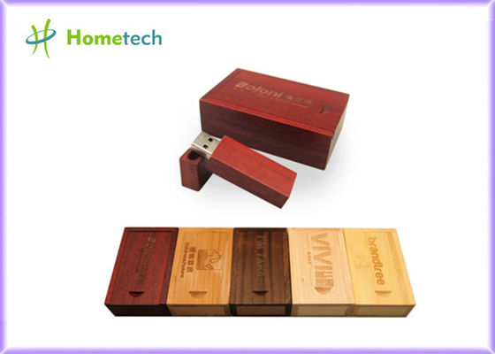 Kundengebundener LOGO Wooden Usb Flash Drive 90MB/S 8gb 16gb Usb 2,0