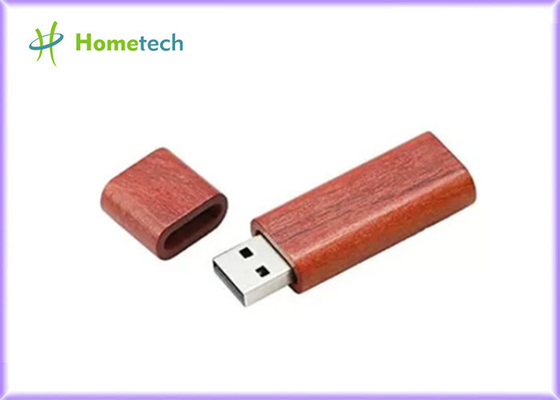 Hölzerner Daumen USBs 2,0 Rechteck-256MB 512MB fährt