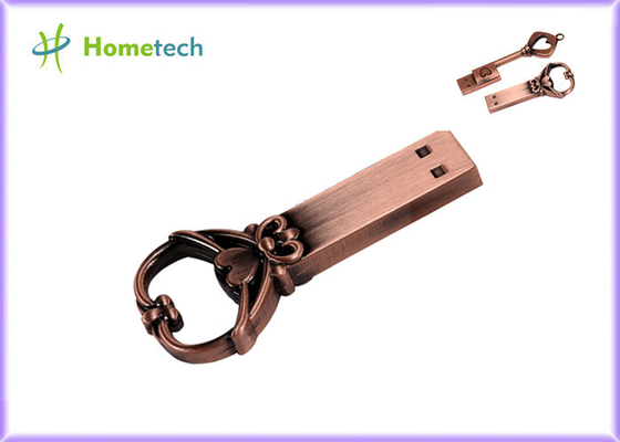Metallliebes-Knoten-Schlüssel formen usb-grellen Schlüsselblitzschlüssel Schlüsselform 16GB USB 2,0 Metallantrieb usb greller