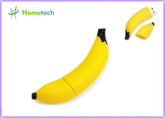 Nette formte grelle Banane Frucht-Entwurf USBs 2,0 Antriebs-4GB 8GB für förderndes Geschenk